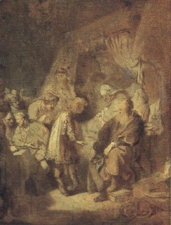 REMBRANDT Harmenszoon van Rijn Foseph Recounting his Dream (mk33_)